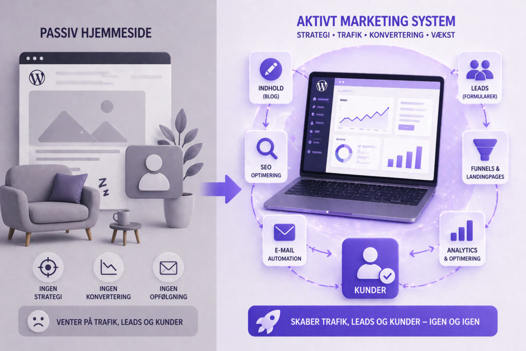 WordPress til online markedsføring 