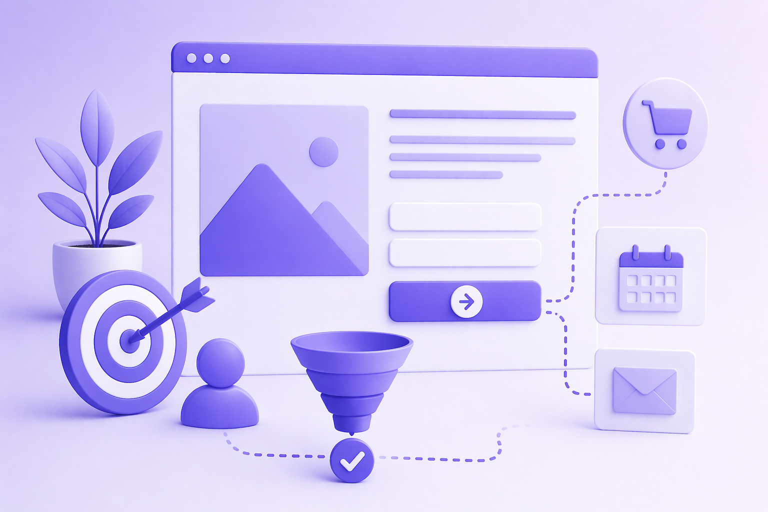 Online markedsføring landingpages