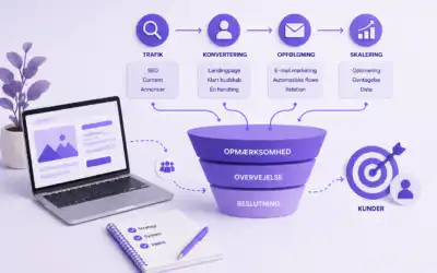 Online markedsføring strategi der skaber kunder