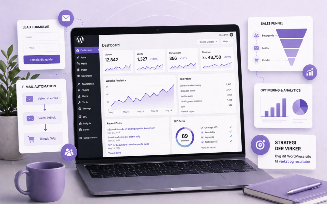 WordPress til online markedsføring
