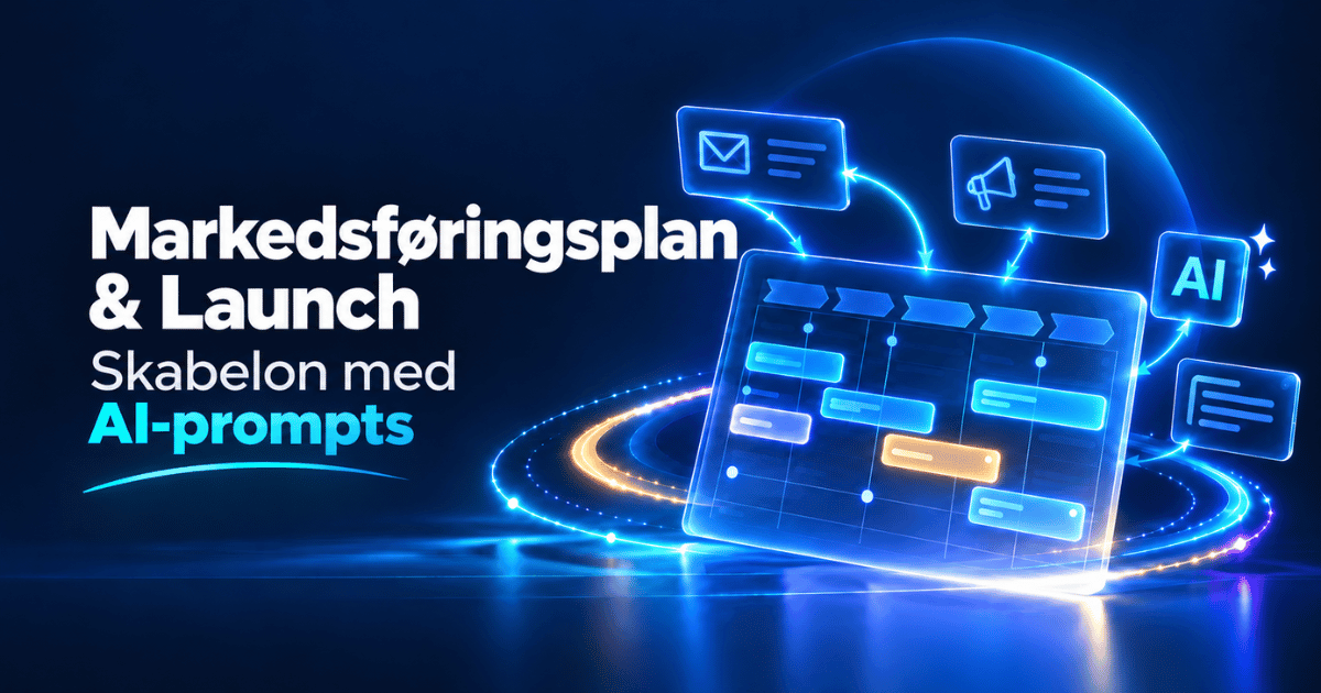 Markedsføringsplan med Marketing Planner